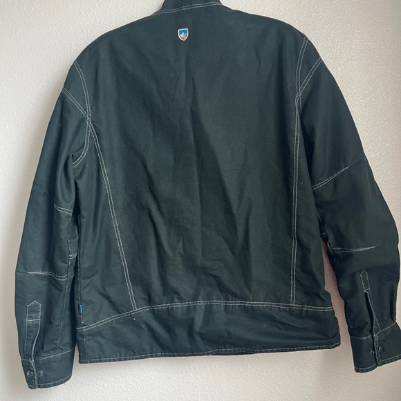 EUC Men's MED KUHL Vintage Patina Dye Jacket, Dark Green - Picture 8 of 10